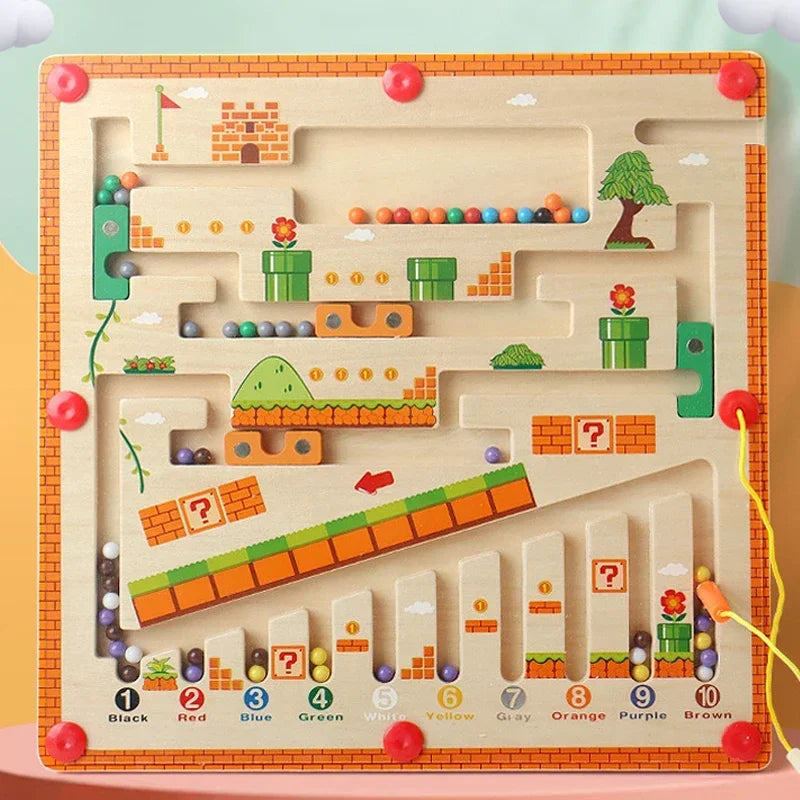 Montessori Magnetic Maze